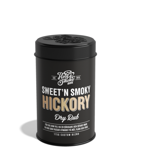 holy smoke bbq Sweet & Smoky Hickory Rub 175g
